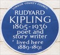 Image for Rudyard Kipling - Villiers Street, London, UK
