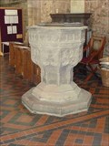 Image for Modern Font, Priory Church, Leominster, Herefordshire, England