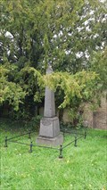 Image for Joseph Pyke Pentelow obelisk - St John the Baptist - Somersham, Cambridgeshire