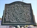 Image for Site of Thaddeus Post Office - Notasulga, AL