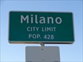 Image for Milano, TX - Population 428