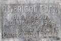 Image for American Fork "Headstone" - American Fork, Utah