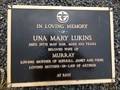 Image for 100 - Una Lukins - Corryong, Vic, Australia