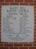 Image for 1986 - Maxey Hill Baptist Church - Jefferson, GA