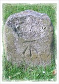 Image for Cut bench Mark and Rivet - Cannon's Gate Road, Dover, Kent.