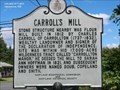 Image for Carroll's Mill