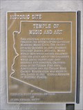 Image for Temple of Music and Art