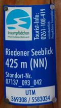 Image for 425 m - Riedener Seeblick - Rieden, RP, Germany