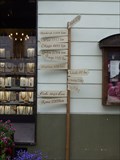Image for Shop of Amber Direction & Distance Arrows - Vilnius, Lithuania (LEGACY)
