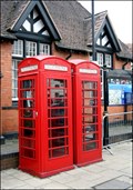 Image for Henley Street phone boxes, Stratford upon Avon, UK