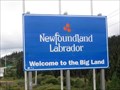 Image for Québec - -  Newfoundland and Labrador Border Crossing