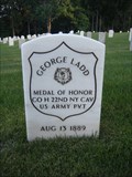 Image for PVT George Ladd, Bath, NY Nat'l Cemetery
