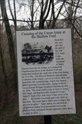 Image for Crossing of the Union Army at the Shallow Ford - Fulton Co., GA