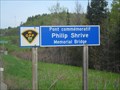 Image for Sr. Const. Phillip Shrive Memorial Bridge - Renfrew, Ontario, Canada