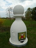 Image for Karlštejnské šachy (15) - bílý pešec / Chess of Karlstein castle - white pawn (Tachlovice, Czech Republic)