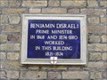 Image for Benjamin Disraeli - London, UK