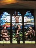 Image for The Crucifixion with Soldiers - St Sannan's Church - Bedwellty, Wales, Great Britain.