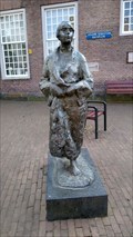 Image for lopende vrouw - Oldenzaal, NL