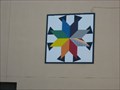 Image for Unique Eight Pointed Star Barn Quilt – Rock Rapids, IA