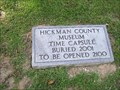 Image for Hickman County Museum Time Capsule, Clinton, KY