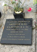 Image for Arthur Kay Clayton B.E.M, 101 years, Hoyland Kirk Balk Cemetery.