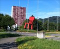 Image for Chair in a Traffic Circle - Spreitenbach, AG, Switzerland