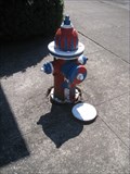 Image for Patriotic Fire Hydrant - Jefferson, Oregon