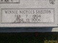 Image for 102 - Winnie Nichols Shelton - Pea Ridge, AR USA