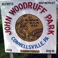 Image for Woodruff Park Sign  - Woodruff Park - Connellsville, Pennsylvania