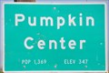 Image for Pumpkin Center ~ Population 1,369