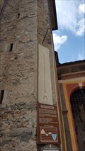Image for Noon Mark Sundial at Chiesa Collegiata dei Santi Gervasio e Protasio - Domodossola, Piemonte, Italy