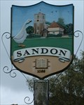 Image for Village Sign, Sandon, Herts, UK