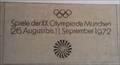 Image for Marker of XX Olympic Games - City Hall München, Germany, BY