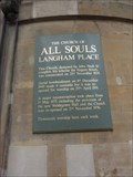 Image for All Souls Church - London, England, UK