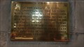 Image for Memorial Carillon - St Peter - Parwich, Derbyshire