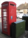 Image for Red Telephone Box - High Street, Higham Ferrers, Northamptonshire, UK