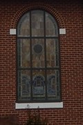 Image for Stained Glass Windows on the side of Christ the King Catholic Church - Glen Burnie MD