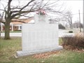 Image for Franklin, Illinois.  War Memorial.