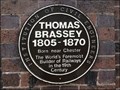 Image for Thomas Brassey, Worlds foremost builder of railways, Chester Railway Station, Chester, UK