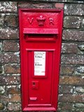 Image for Victorian Wall Post Box - Runcton near Chichester, West Sussex, UK