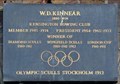 Image for W D Kinnear - Kensington Rowing Club, Lower Mall, London, UK