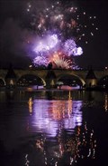Image for New Year's Fireworks, Prague, Czech Republic