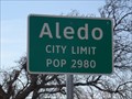 Image for Aledo, TX - Population 2980