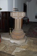 Image for The Font, Holy Cross Church, Daventry, Northants.