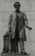 Image for Abraham Lincoln's Tomb: Statue of Abraham Lincoln - Oak Ridge Cemetery, Springfield, IL
