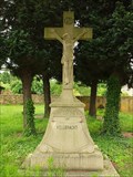 Image for Churchyard Cross at Catholic parish church St. Lambertus in Bengen - RLP /  Germany
