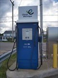 Image for Borne de recharge, Godbout, Qc. Canada