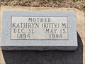 Image for 101 - Kathryn Foster - Grace Hill Cemetery - Perry, OK