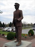 Image for Railroad Conductor Statue - Carbondale, Illinois