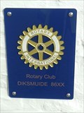 Image for Plaque Rotary Club DIKMUIDE 86XX - Houthulst, Belgique